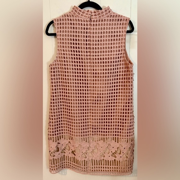 Endless Rose Women’s Pink Studded Eyelet Dress, Size L - Picture 2 of 10